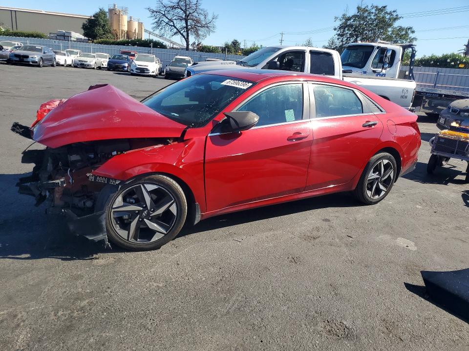 HYUNDAI ELANTRA 2023 с VIN KMHLP4AG5PU375036 - Снимка от търг