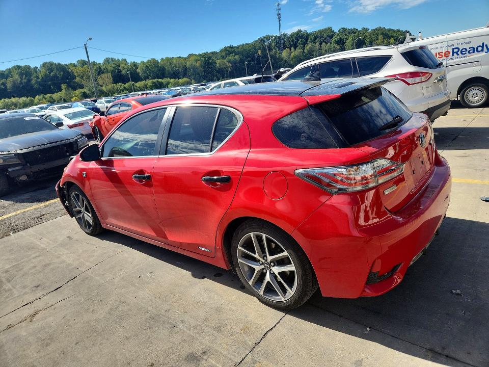 Photo 2 from auction – 2015 LEXUS CT with VIN JTHKD5BH6F2217190