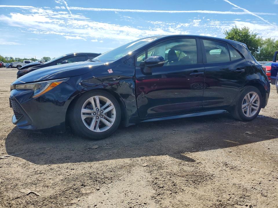 Photo 1 from auction – 2019 TOYOTA COROLLA HATCHBACK with VIN JTNK4RBE1K3070923