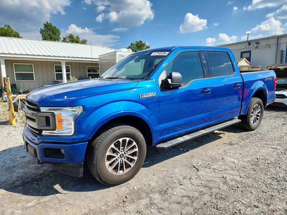 FORD F150 2018 with VIN 1FTEW1EP3JKD03599 - Photo from auction