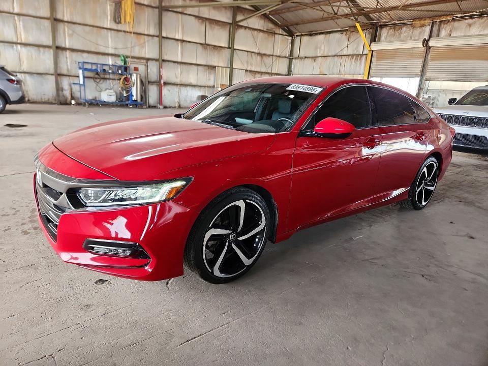 HONDA ACCORD 2019 с VIN 1HGCV1F3XKA152128 - Снимка от търг