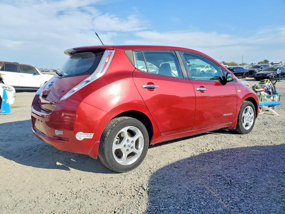 Foto 3 de la subasta – 2012 NISSAN LEAF con VIN JN1AZ0CP6CT023954