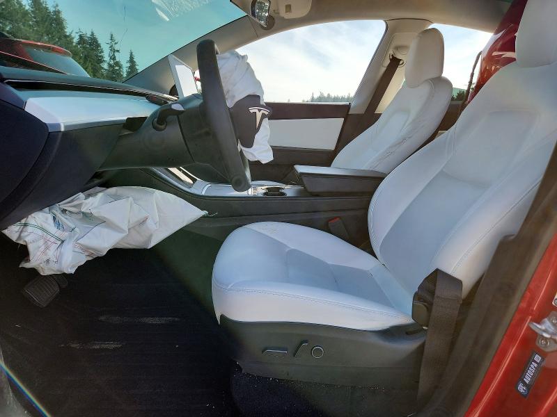 Foto 7 de la subasta – 2021 TESLA MODEL Y con VIN 5YJYGDEE4MF174736