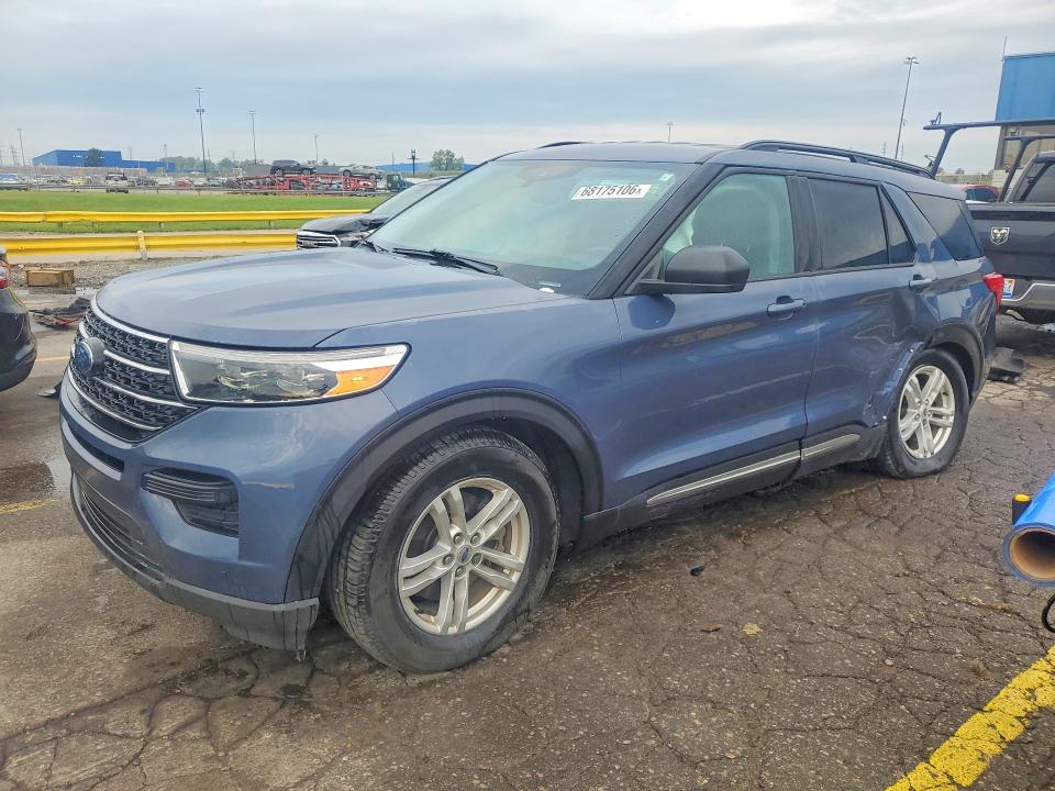 FORD EXPLORER 2021 с VIN 1FMSK8DH1MGC33251 - Снимка от търг