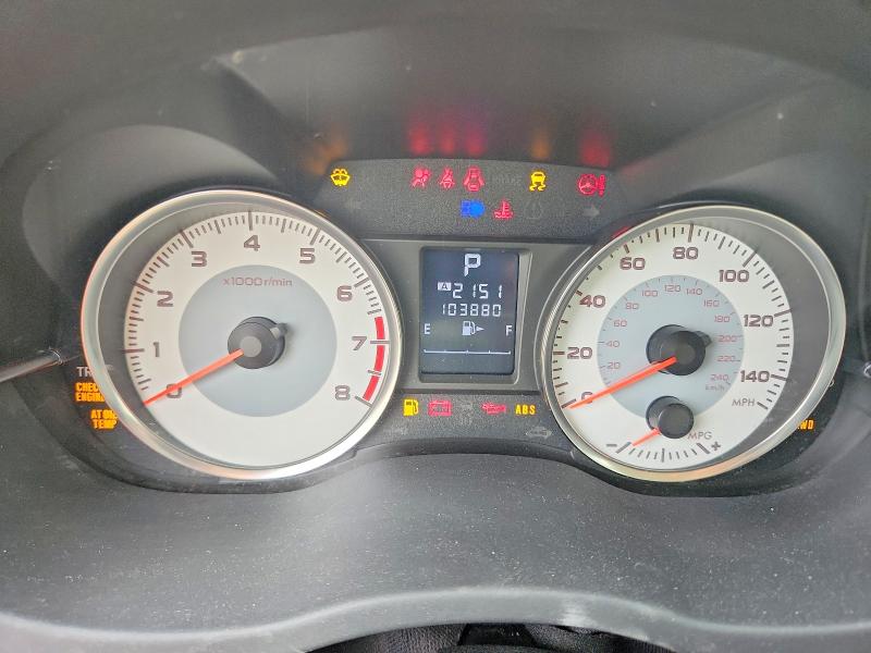 Photo 9 from auction – 2012 SUBARU IMPREZA with VIN JF1GPAK64CH225180