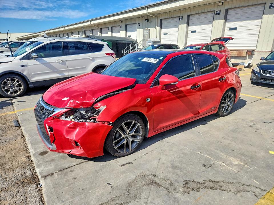 Photo 1 from auction – 2015 LEXUS CT with VIN JTHKD5BH6F2217190