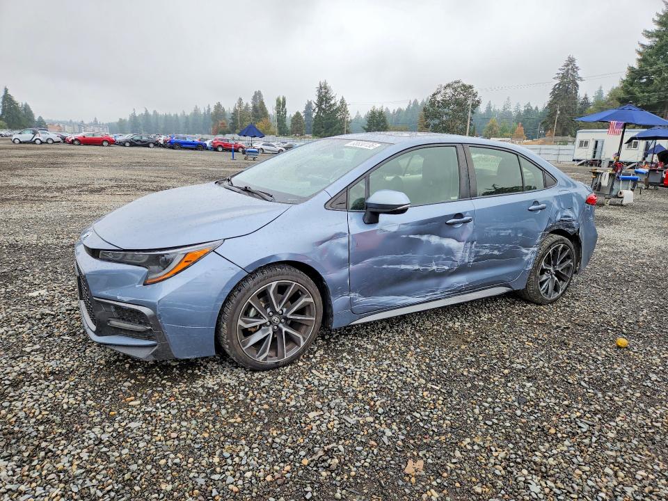 TOYOTA COROLLA 2022 с VIN JTDM4MCE4NJ092512 - Снимка от търг