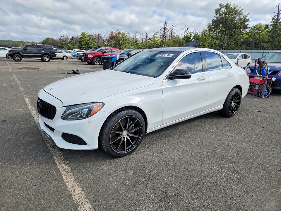 MERCEDES-BENZ C 2015 with VIN 55SWF4KB2FU096043 - Photo from auction