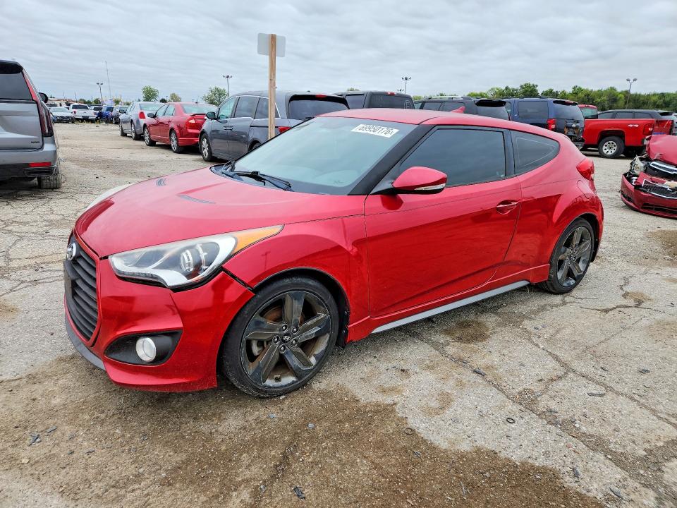 HYUNDAI VELOSTER 2014 с VIN KMHTC6AE7EU210656 - Снимка от търг