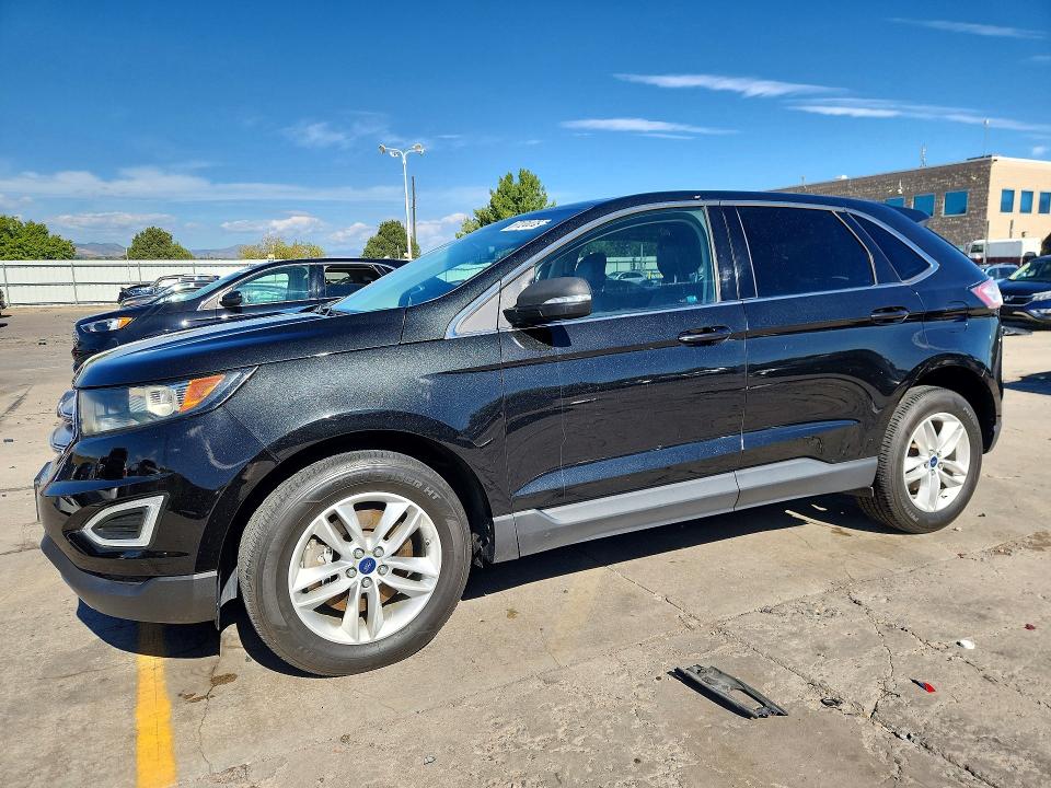 FORD EDGE 2015 with VIN 2FMTK4J83FBC40648 - Photo from auction