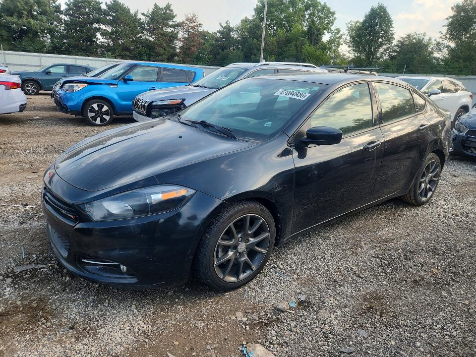 DODGE DART 2013 with VIN 1C3CDFBA4DD123426 - Photo from auction
