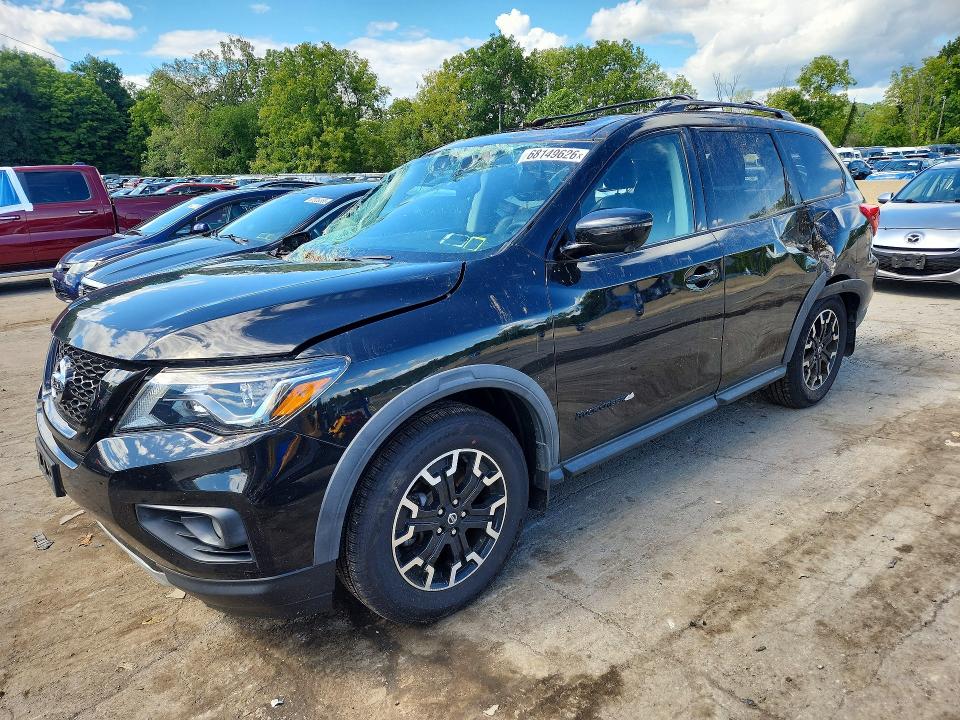 Photo 1 from auction – 2020 NISSAN PATHFINDER with VIN 5N1DR2CMXLC618829