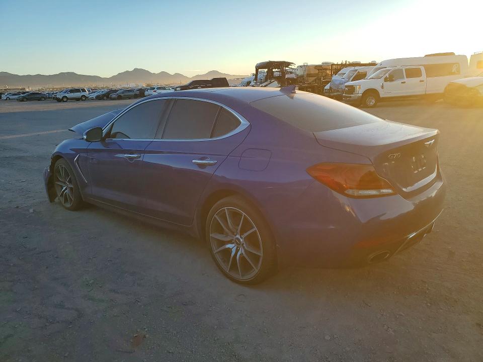 Снимка 2 от търг – 2019 GENESIS G70 с VIN KMTG34LE3KU027307