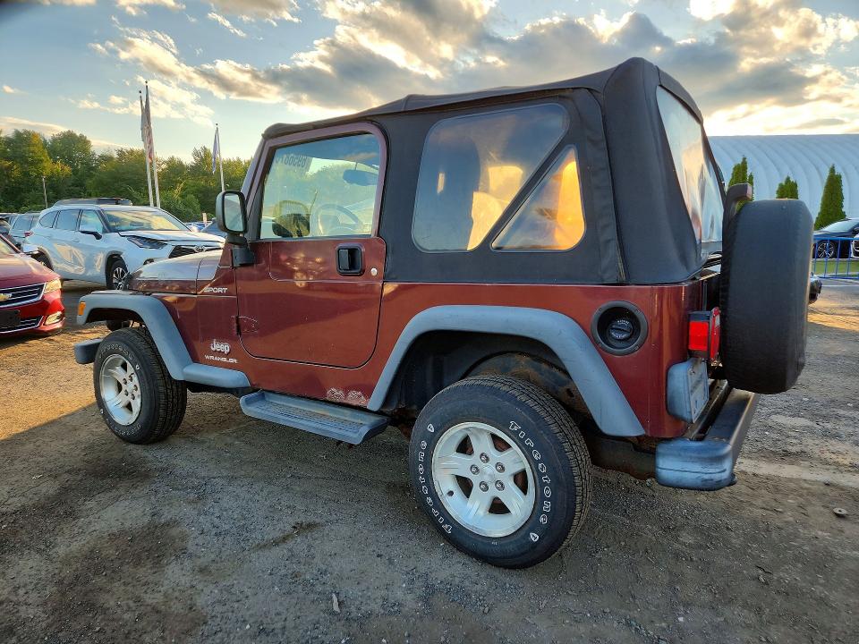 Photo 2 from auction – 2004 JEEP WRANGLER / TJ with VIN 1J4FA49S24P712522