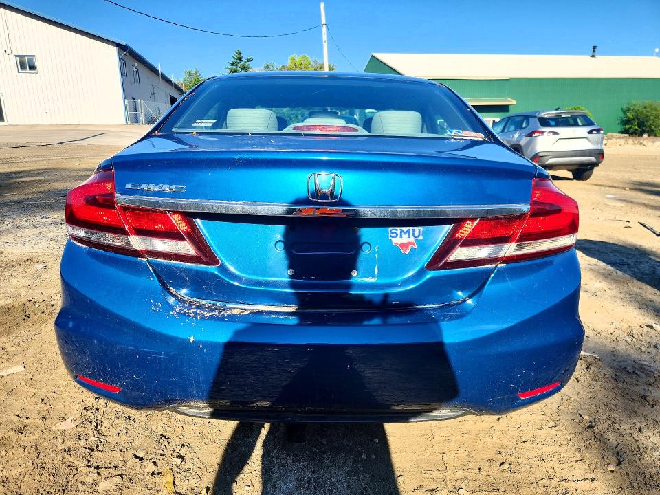 Photo 6 from auction – 2013 HONDA CIVIC with VIN 2HGFB2F58DH592267