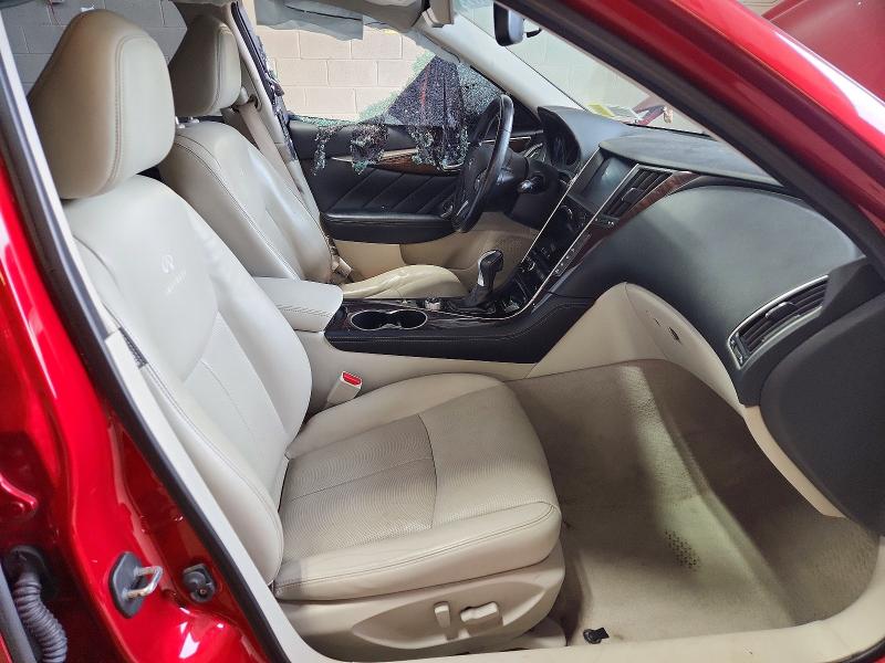 Photo 7 from auction – 2014 INFINITI Q50 with VIN JN1BV7AR3EM698039