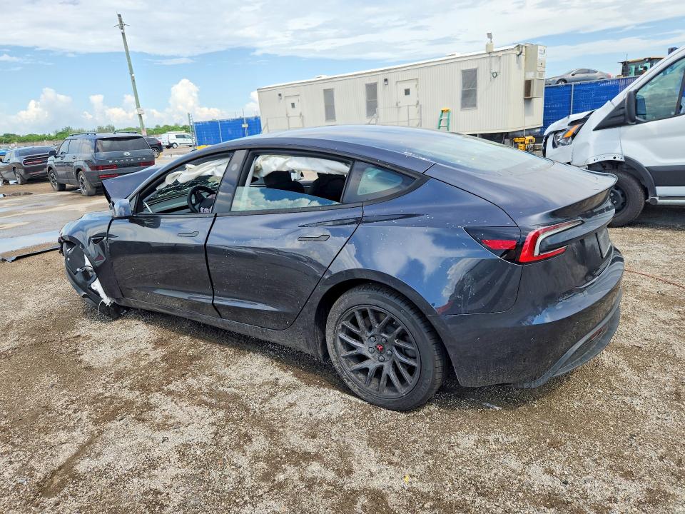 Photo 2 from auction – 2025 TESLA MODEL 3 with VIN 5YJ3E1EA1SF029453