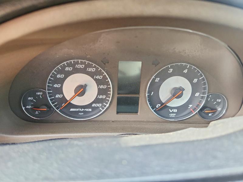 Photo 9 from auction – 2005 MERCEDES-BENZ C with VIN WDBRF76J35F569202