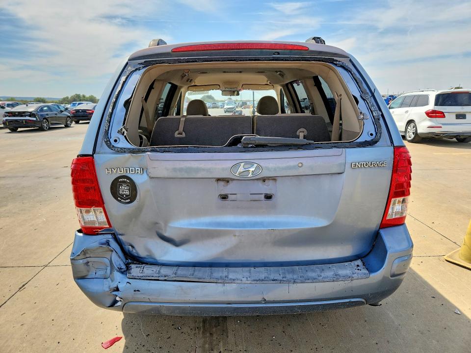 Photo 6 from auction – 2008 HYUNDAI ENTOURAGE with VIN KNDMC233386055514