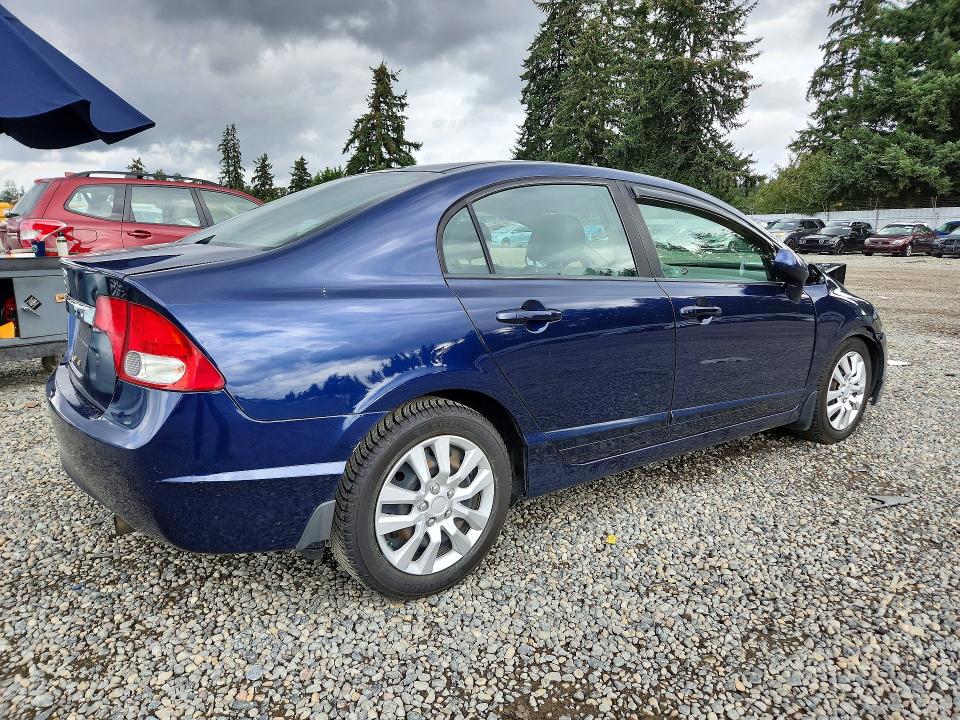 Photo 3 from auction – 2009 HONDA CIVIC with VIN 19XFA16569E003523