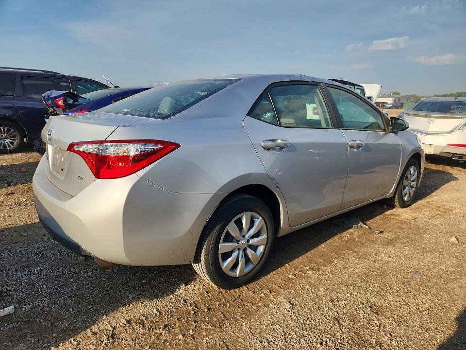 Photo 3 from auction – 2014 TOYOTA COROLLA with VIN 5YFBURHE1EP094498