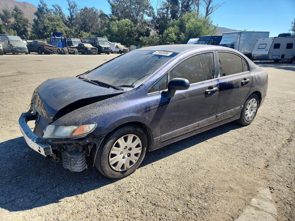 HONDA CIVIC 2011 with VIN 2HGFA1F33BH526203 - Photo from auction