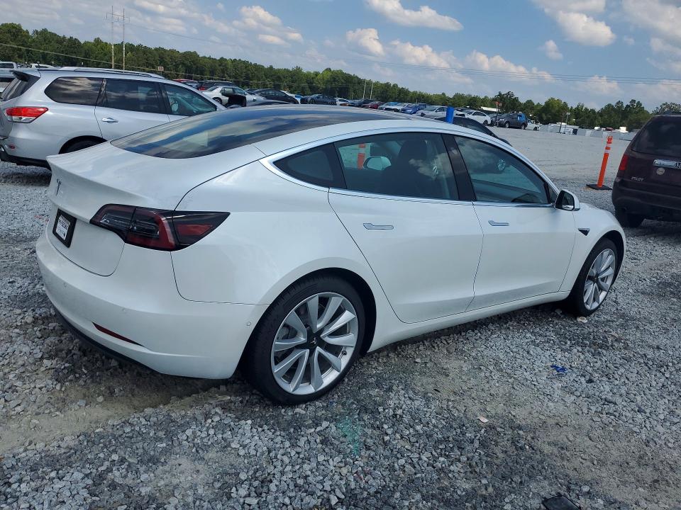 Photo 3 from auction – 2020 TESLA MODEL 3 with VIN 5YJ3E1EA6LF738042