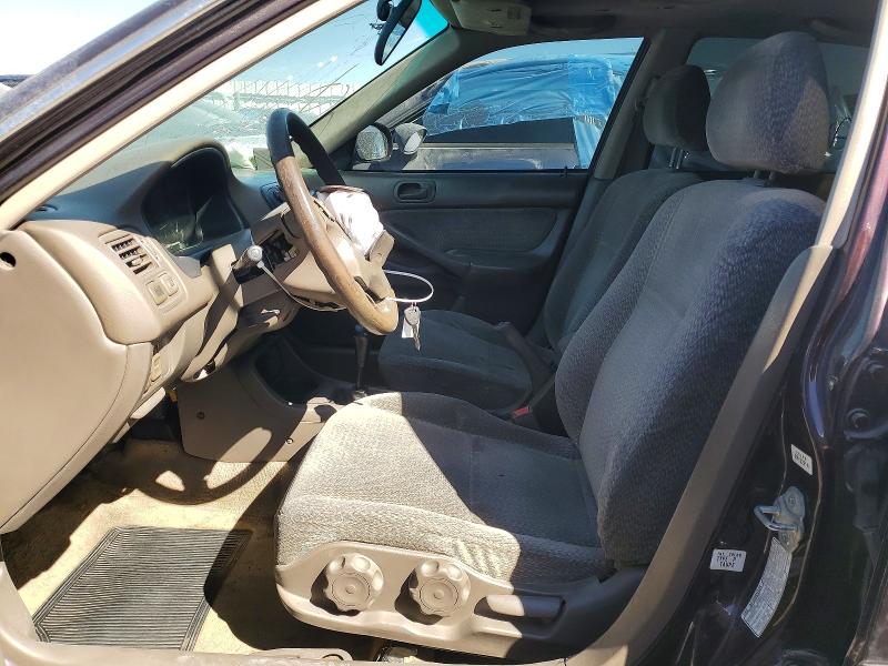 Photo 7 from auction – 2000 HONDA CIVIC with VIN 2HGEJ8541YH582065