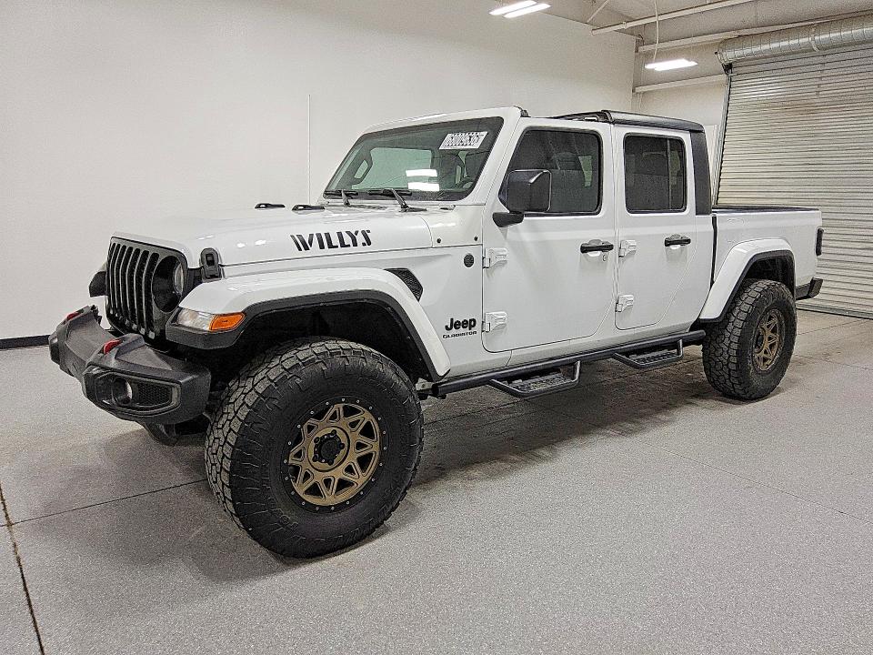 Photo 1 from auction – 2022 JEEP GLADIATOR with VIN 1C6HJTAG5NL132424