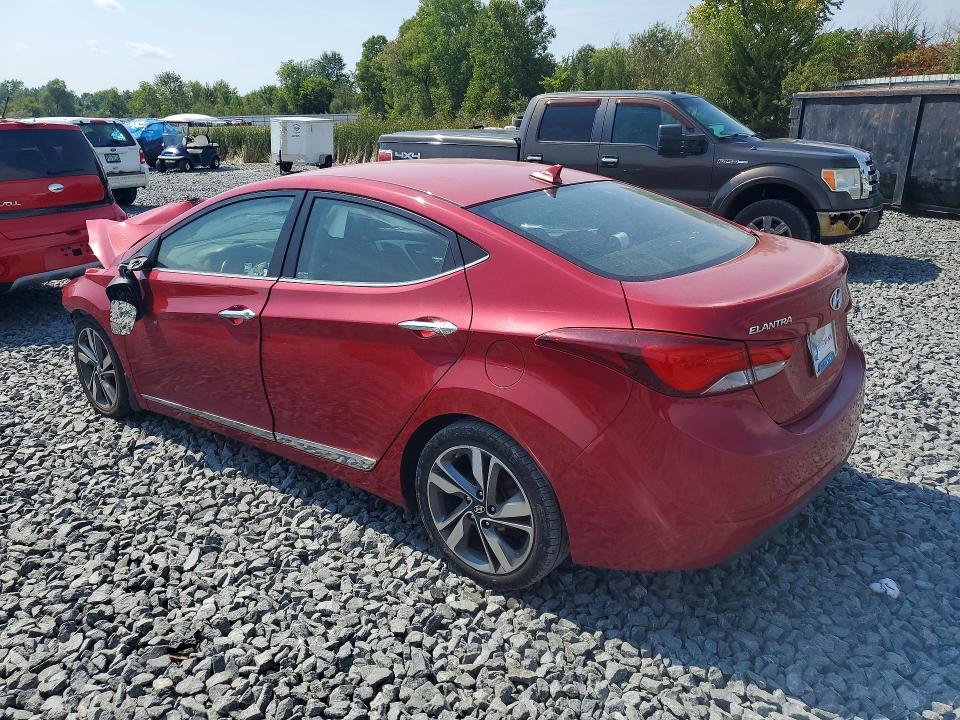 Снимка 2 от търг – 2015 HYUNDAI ELANTRA с VIN KMHDH4AE0FU425128