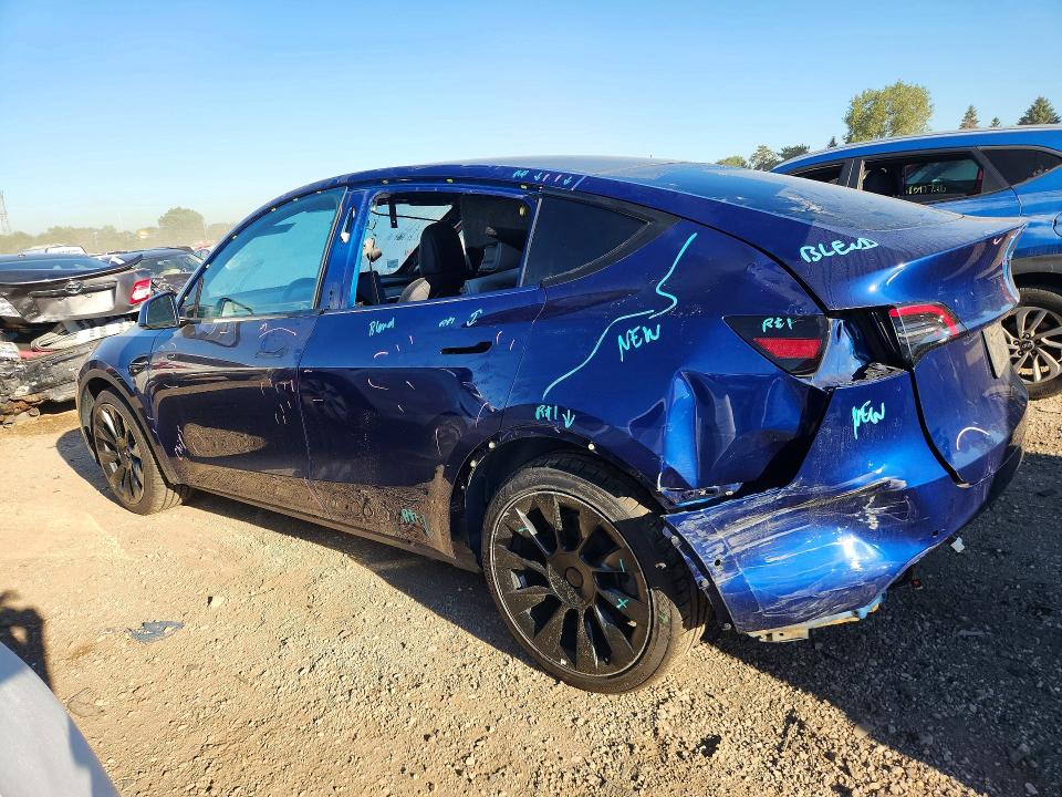 Photo 2 from auction – 2021 TESLA MODEL Y with VIN 5YJYGDEE6MF186337