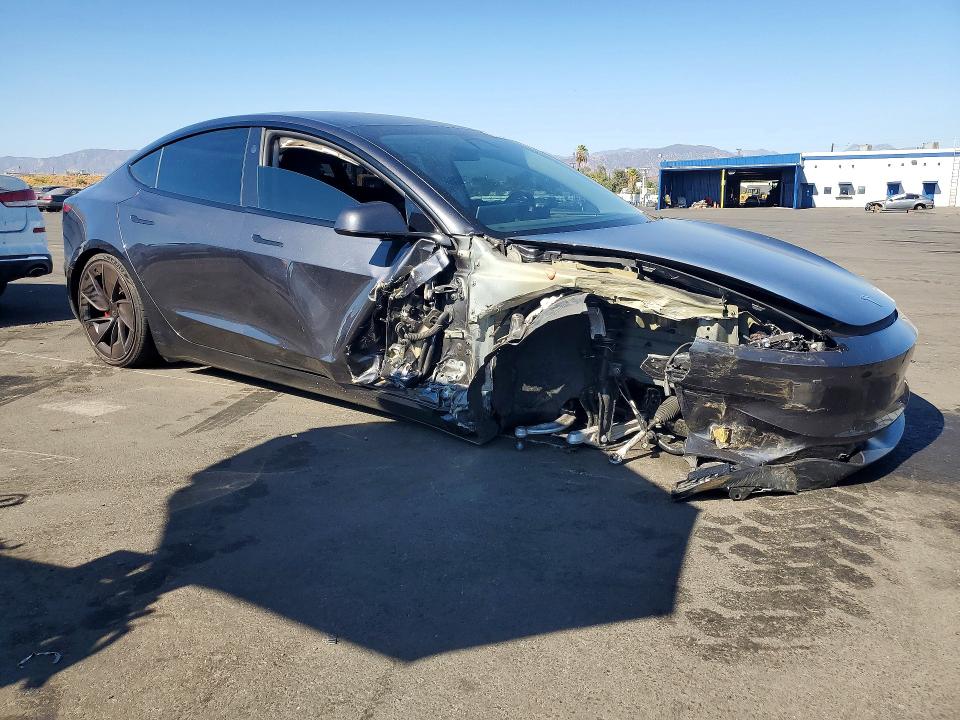 Photo 4 from auction – 2024 TESLA MODEL 3 with VIN 5YJ3E1ET0RF835506