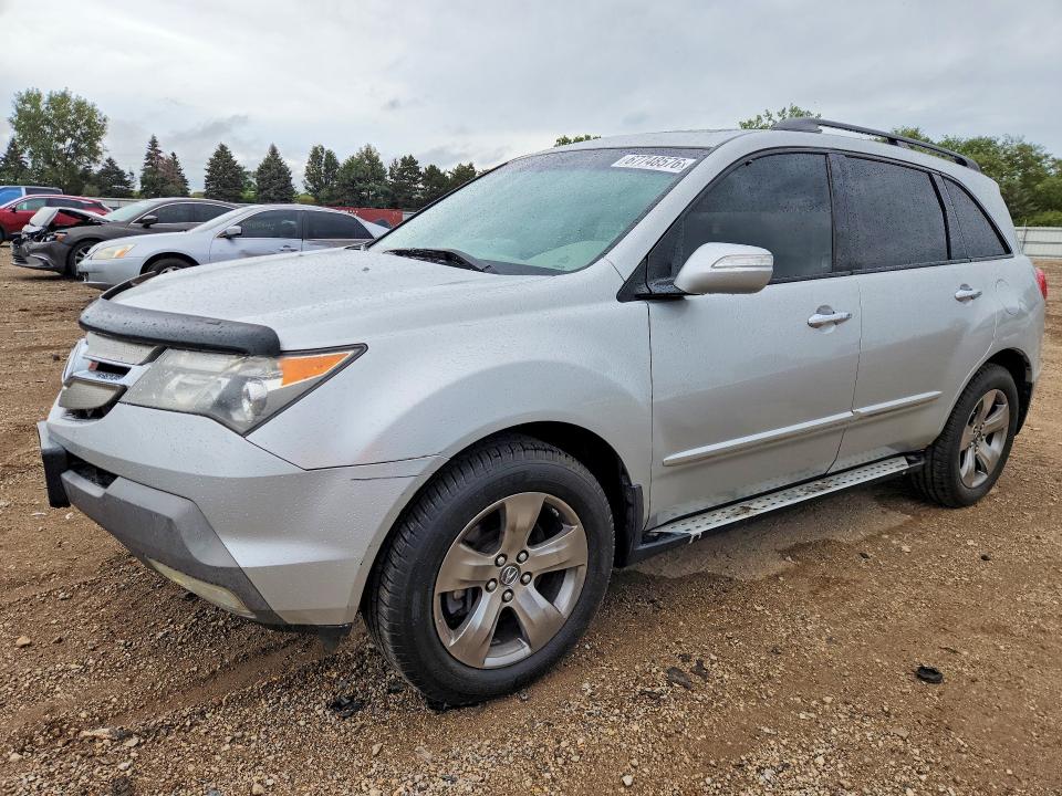 Photo 1 from auction – 2009 ACURA MDX with VIN 2HNYD28619H532808