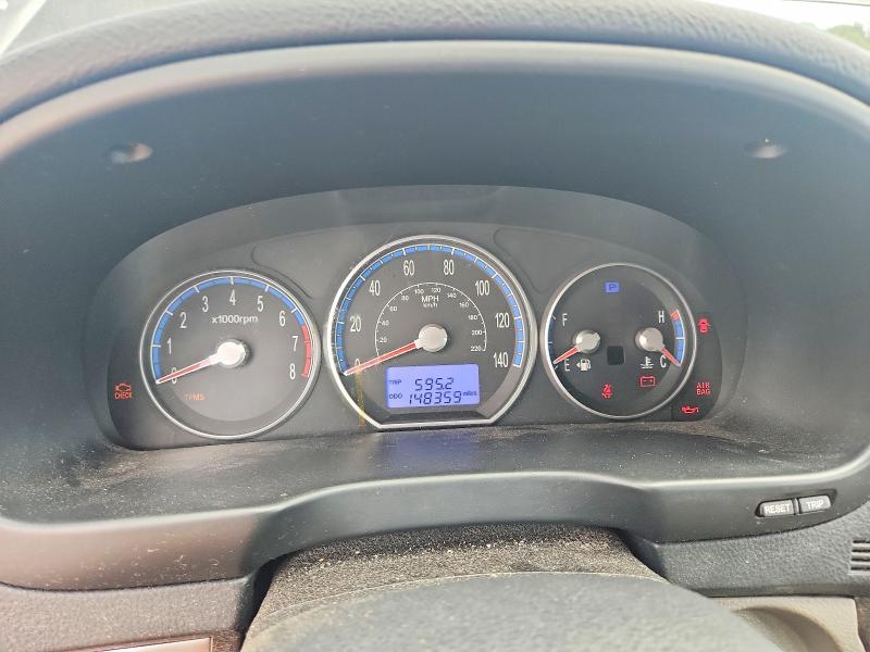 Photo 9 from auction – 2009 HYUNDAI SANTA FE with VIN 5NMSG13D39H260477