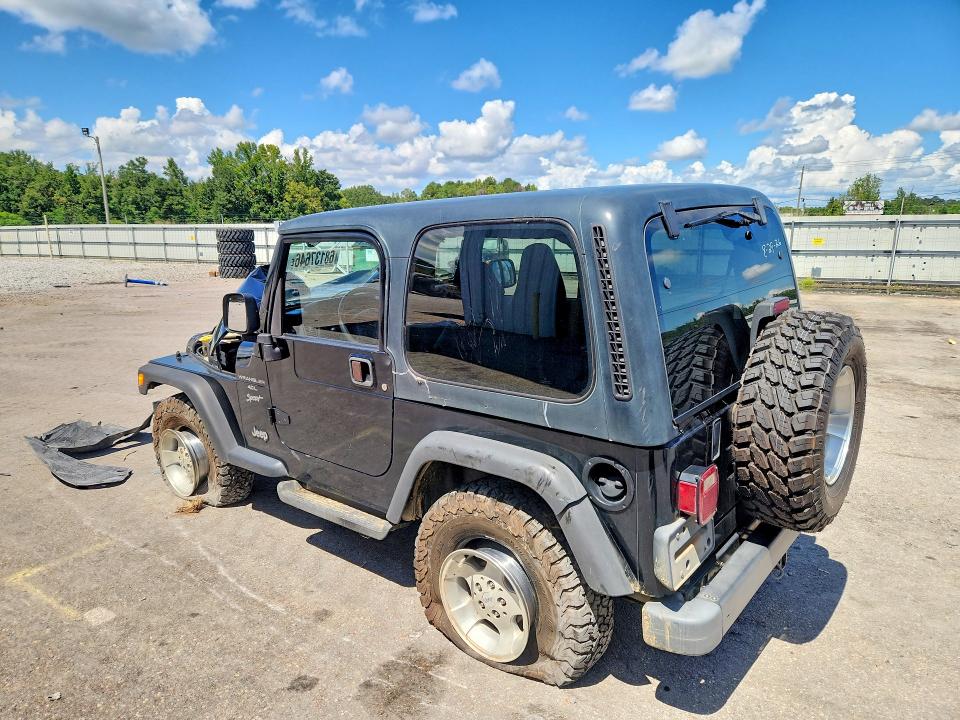 Photo 2 from auction – 2000 JEEP WRANGLER / TJ with VIN 1J4FA49S4YP757998