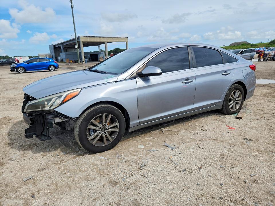 HYUNDAI SONATA 2017 with VIN 5NPE24AF8HH547591 - Photo from auction