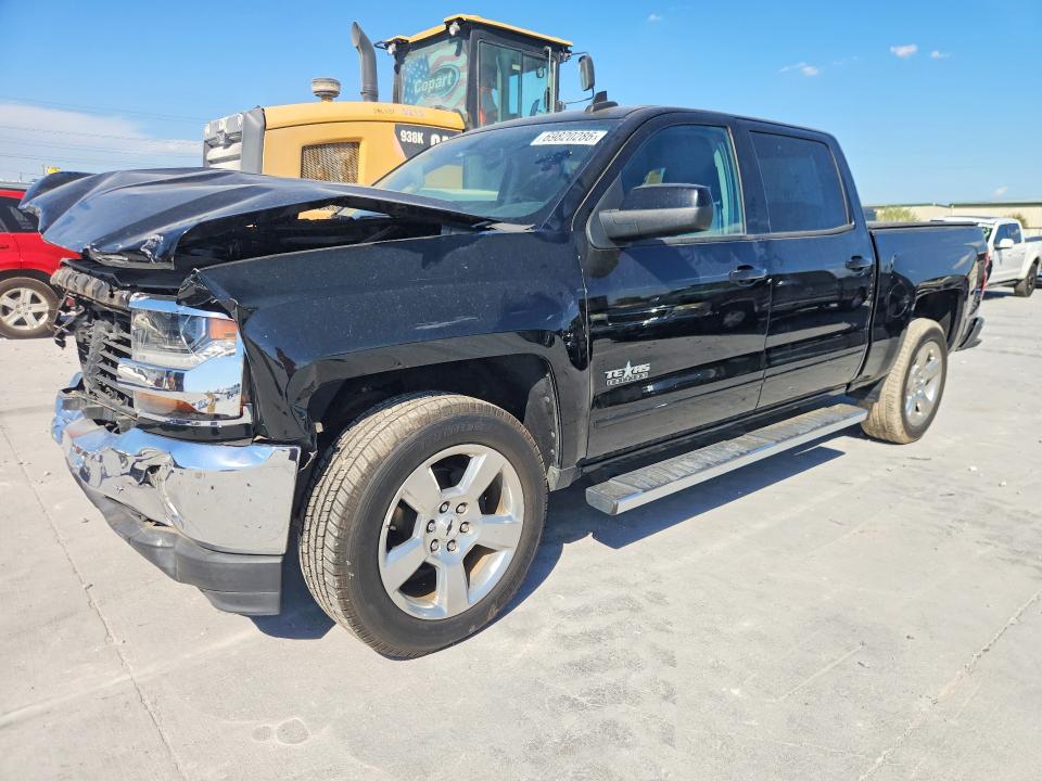 CHEVROLET SILVERADO 2018 with VIN 3GCPCREC4JG641212 - Photo from auction