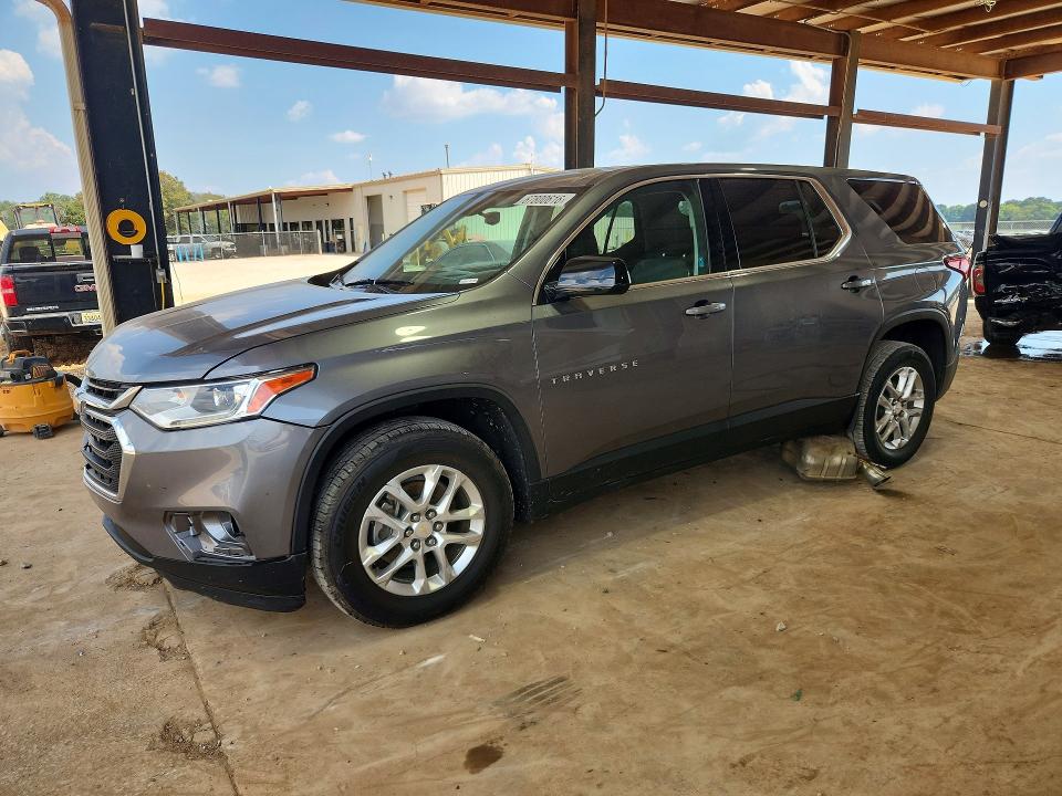 CHEVROLET TRAVERSE 2019 with VIN 1GNERFKW2KJ166427 - Photo from auction