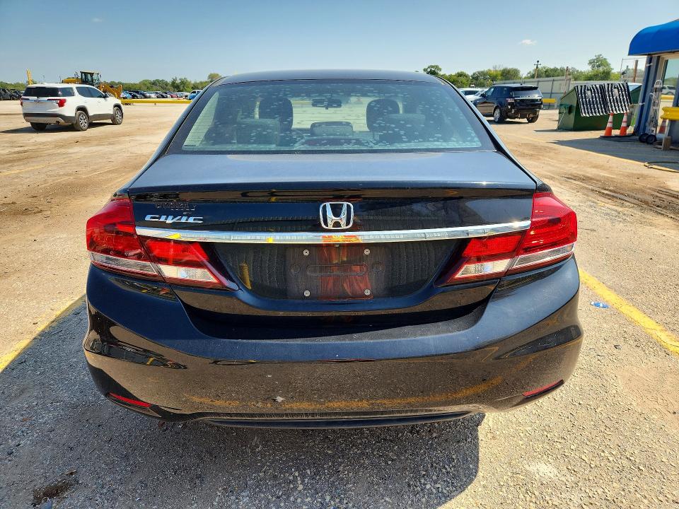 Снимка 6 от търг – 2015 HONDA CIVIC с VIN 19XFB2F8XFE086625