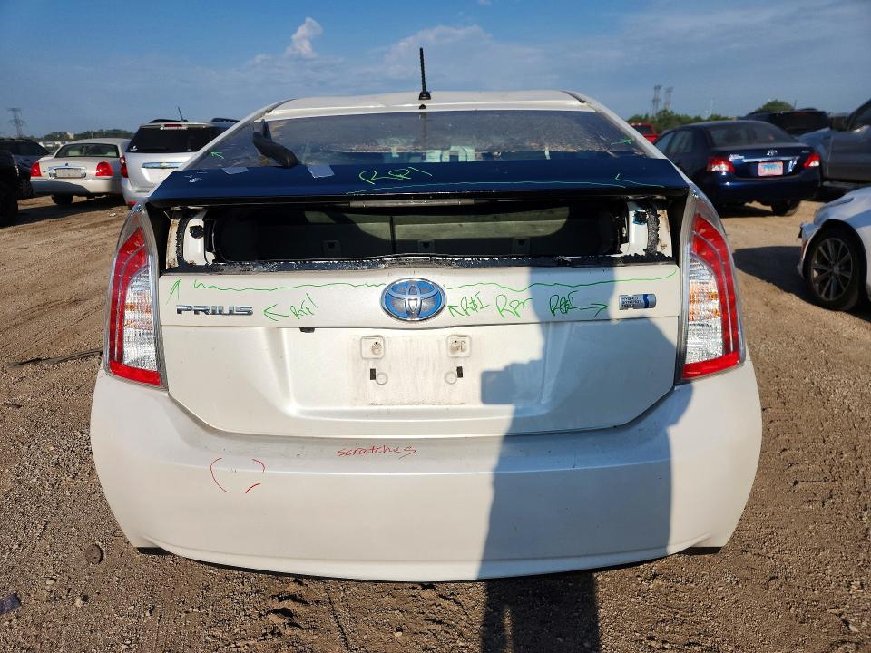 Photo 6 from auction – 2015 TOYOTA PRIUS with VIN JTDKN3DU3F0482951