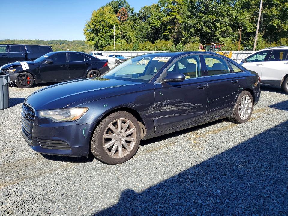 AUDI A6 2014 с VIN WAUGFAFCXEN068267 - Снимка от търг
