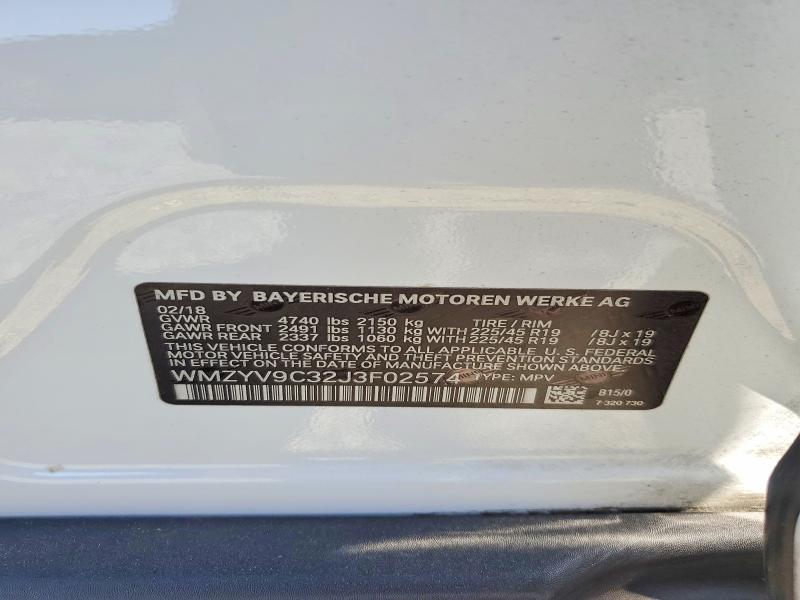 Photo 14 from auction – 2018 MINI COOPER with VIN WMZYV9C32J3F02574