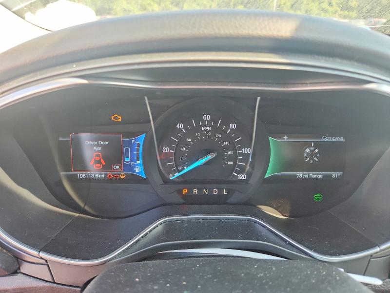 Photo 9 from auction – 2016 FORD FUSION with VIN 3FA6P0SU9GR120997