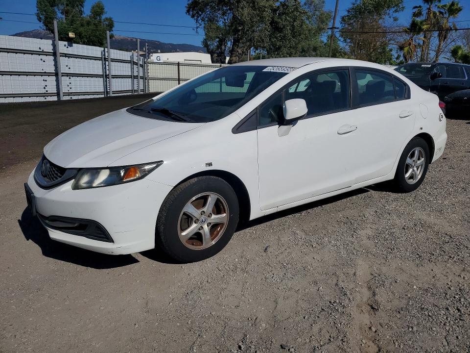 HONDA CIVIC 2013 with VIN 19XFB5F51DE000185 - Photo from auction