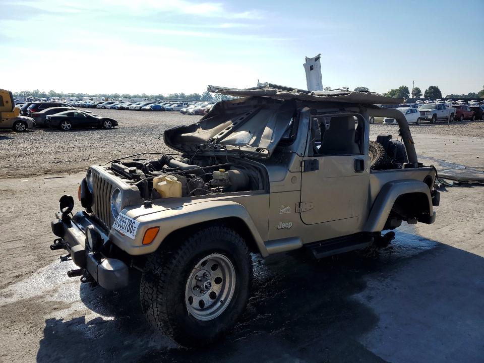 JEEP WRANGLER / TJ 2004 с VIN 1J4FA59S24P801111 - Снимка от търг