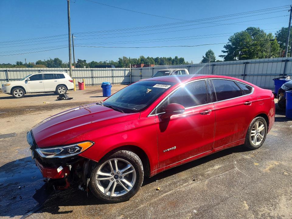 Photo 1 from auction – 2018 FORD FUSION with VIN 3FA6P0LU4JR157462