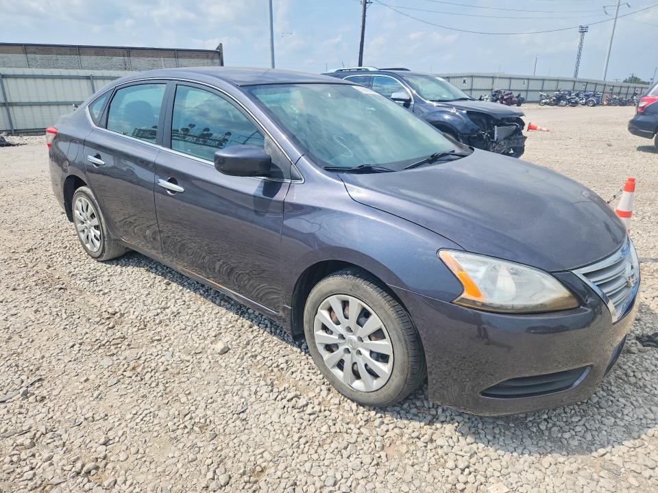 Photo 4 from auction – 2014 NISSAN SENTRA with VIN 1N4AB7AP0EN856109
