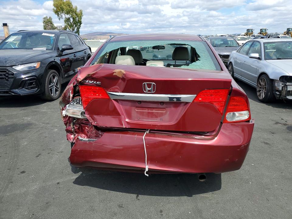 Photo 6 from auction – 2011 HONDA CIVIC with VIN 19XFA1F98BE009252