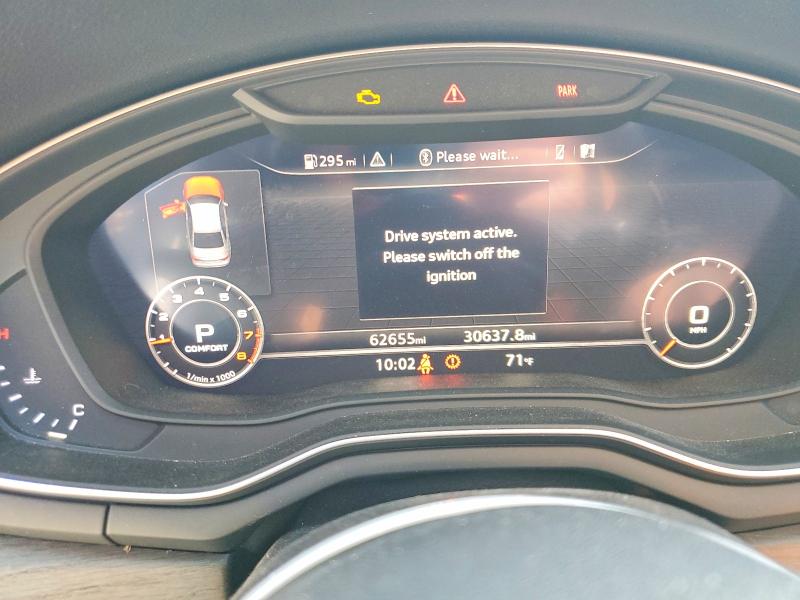 Photo 9 from auction – 2019 AUDI A4 with VIN WAUENAF46KA002935