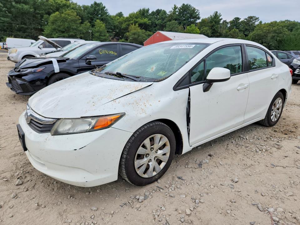 HONDA CIVIC 2012 с VIN 19XFB2F5XCE386652 - Снимка от търг